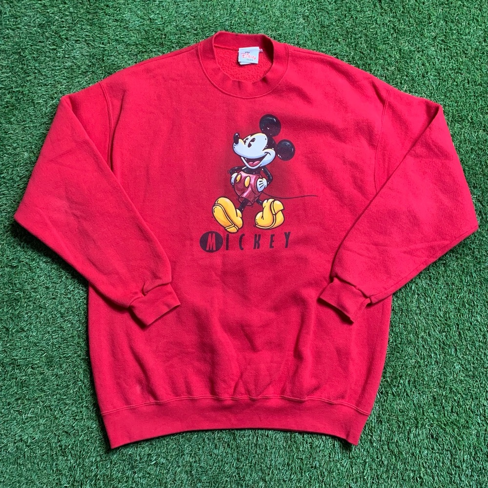 2001 Mickey Mouse Disney Crewneck